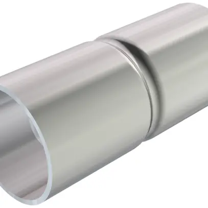 Manchon de jonction Bettermann pour tube aluminium M40 sans filetage 