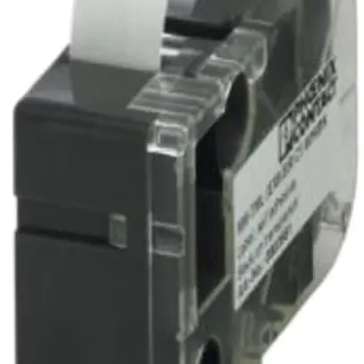 Étiquette cont.MM-EMLF 6.35mm×2.5m transparent-no pour THERMOFOX 