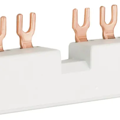 Blocco di raccordo Hager per 2 apparecchi 