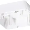 Boîtier AP Siemens AP258E11 pour détecteur de présence WIDE, blanc 