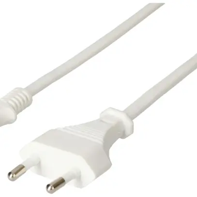 Câble d'appareil MH, T26/C7, Tdlf 2×0.75mm² 1.8m, blanc 