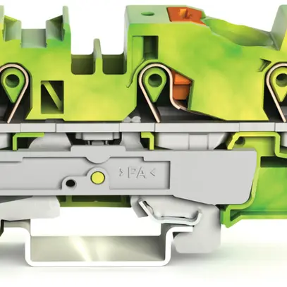 Borne de protection WAGO TOPJOB-S 16mm² 3L vert/jaune série 2216 