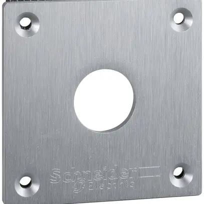 Plaque INC Schneider Electric 72×72mm 1 alésage 