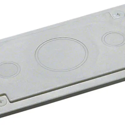 Leitungseinführung Hager Univers 235×15×15mm 3 Steckverbinderöffnungen 