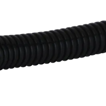 Tubo materia sintetica Duplex 14mm nero 