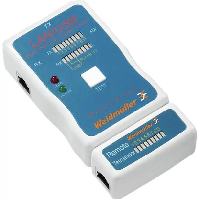 Tester di passaggio Weidmüller LAN USB TESTER per cavo informatico 