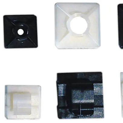 Socle autocollant pour collier 26×13mm transparent 