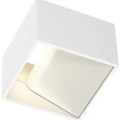 LED-Wandleuchte SLV LOGS IN, 12W 230V 2000…3000K 490lm IP20 weiss 