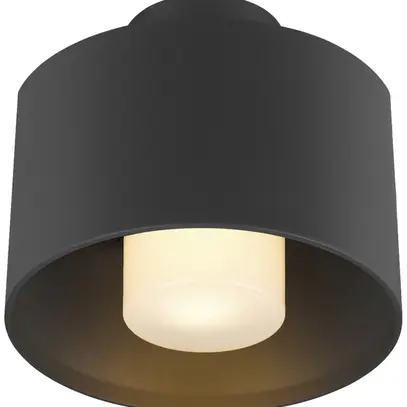 Plafoniera SLV PHOTONI CYL E27 1×13W IP65 Ø224×175mm nero 