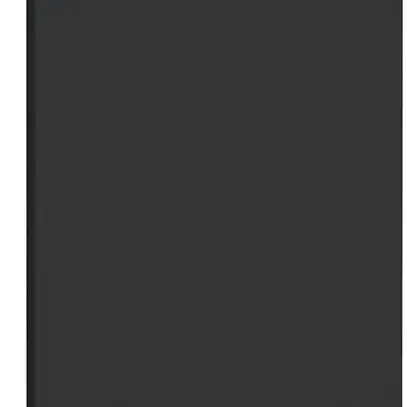 Plaque d'obturation KNX kallysto pour champ d'inscription noir 