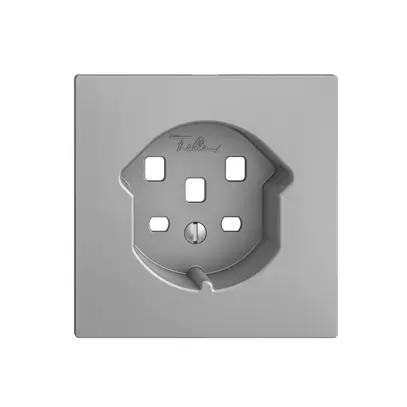 Placca frontale EDIZIOdue 25 silver 