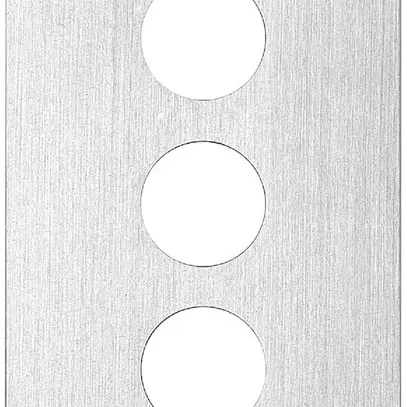 Placca INS Schneider Electric 72×138mm 3 fori 