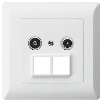 Presa multimedia INC kallysto.line R/TV 23dB 2GHz bianco 