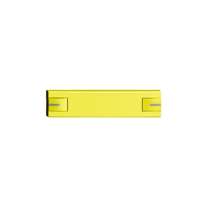 Touche 1/4 KNX/électron.a.LED EDIZIOdue 2× commande simple, lemon 