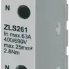Einspeiseblock SMISSLINE TP L2 N 63A ZLS261 