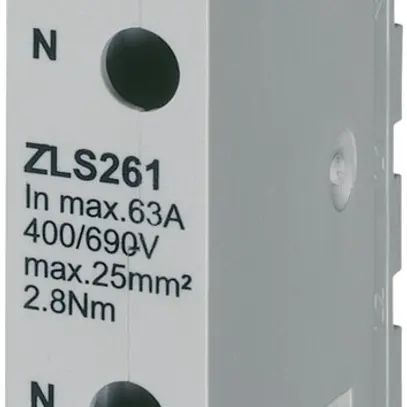 Blocco di alimentazione SMISSLINE TP L2 N 63A ZLS261 