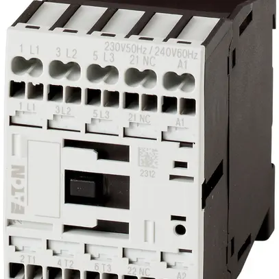 Contattore di potenza Eaton, 1R, 3kW/400V, funziona in DC 