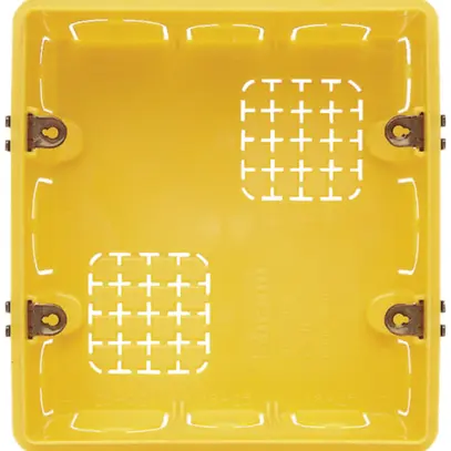 Scatola da incasso giallo per altoparlante Living/display video Axolute 