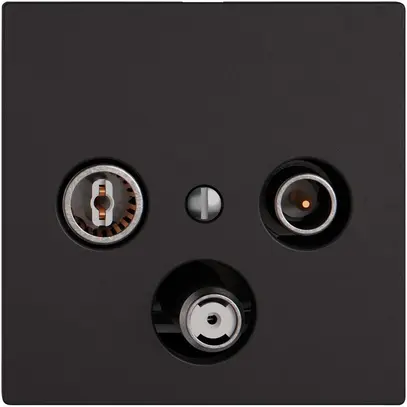 Prise antenne TV-R-SAT EDIZIO.liv SNAPFIX® DB52 prise de dérivation no 