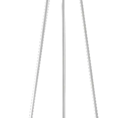 Lampe sur pied Optica ø 350x1570 mm E27 2x60 W, verre opale 