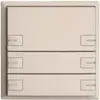 KNX-Taster RGB EDUE, 250mW, m.RGB-LED, 6×Taste, 1×Tastenbelegung, crema 
