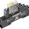 Accoppiatori relè RIDERSERIES RCI 24VDC LED verde 2C guida forz.250VAC 6A molla 
