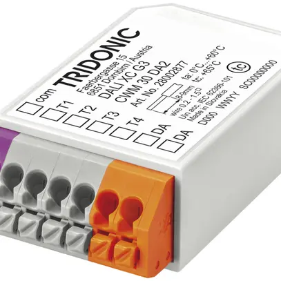 Modulo tasto Tridonic DALI XC G3, 4 ingressi, IP20 