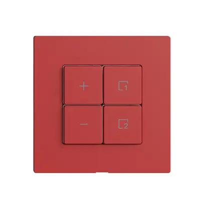 Commande pour variateur 1c scène/4t Edue Wiser berry 