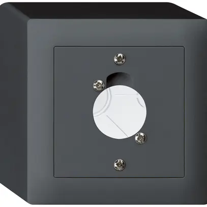 Kit di montaggio AP per 1 XLR kallysto antracite 