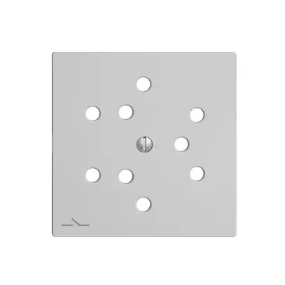 Plaque frontale 3×T12,S EDIZIOdue gris clair 