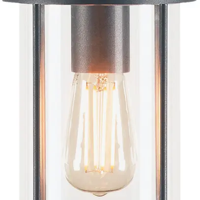 Plafoniera SLV PHOTONIA, E27 60W vetro chiaro IP44 antracite 