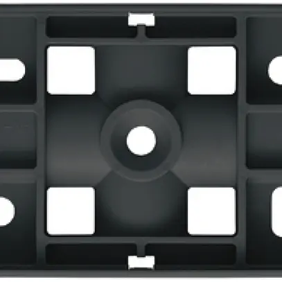 Support Weidmüller MultiCard ClipCard p.marqueur d'appareil 90×58mm PA66 noir 