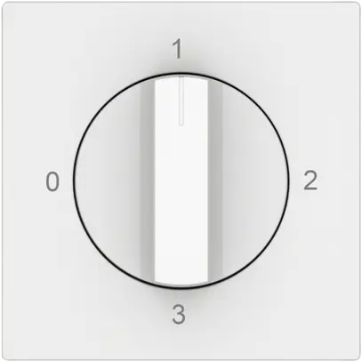 Interrupteur rotatif EDIZIO.liv SNAPFIX® manette commut.multiple 5/1L bc 