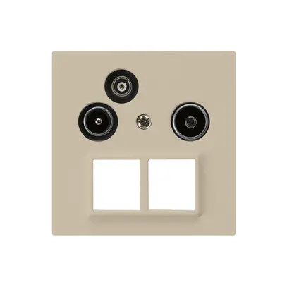 UP-Antennendose R/TV-Daten HMS kallysto A 19dB beige 