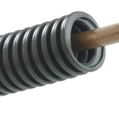 Filo rotondo Flury LR 5, Cu nudo, Ø 6mm, rotolo 20m in tubo KRFWG M20 nero 