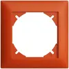 Abdeckrahmen EDIZIOdue 1×1 orange 