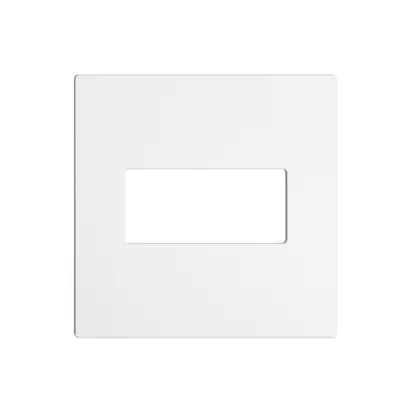 Set frontale EDIZIOdue F per rilevatore di movimento pirios 180 R eco, bianco 