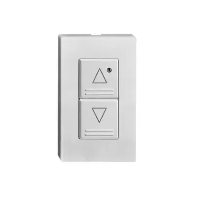 Pulsante per tapparella INS FLF universale 2t. con LED bianco 