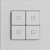 Comando per pulsante scena 4 scene/4T Edue Wiser grigio chiaro 