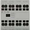 Contact auxiliaire Eaton, 4P, Ith=16A, 4F, fixation frontale, bornes Push-in 