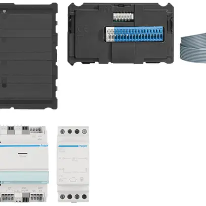 Kit audio Hager REK300X 2-fili per cassette delle lettere 