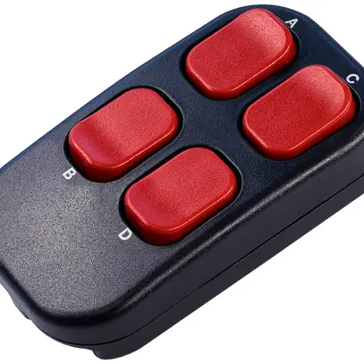 Émetteur portable ALADIN Mini II EnOcean 4-can anthracite/rouge 