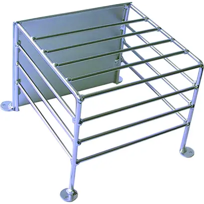 Grille de protection Hugentobler type 960 avec œillets, zingué 