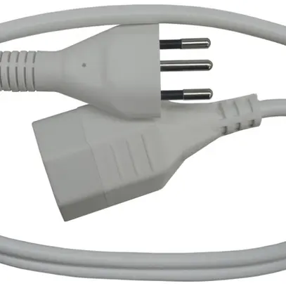 Rallonge 12/13 surmoulée Td 3×1 1m blanc 