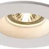 Downlight INS SLV PLASTRA, GU10 35W gesso tonda IP20 bianco 