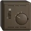 Thermostat d'ambiance AP EDIZIOdue coffee, avec interrupteur 