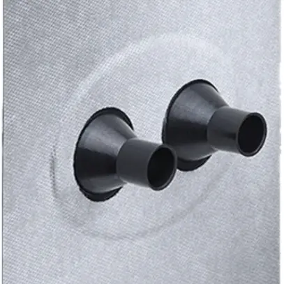 Manchon AGRO non-tissé hermétique 2×Ø15…22mm pour tubes 