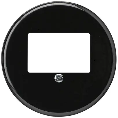 Disco frontale basico per scatola DSL nero 
