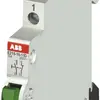 Pulsante INS ABB 250V 16A 1n/nc verde 