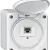 Scatola di raccordo AP robusto IP55 bianco 1×RJ45/s 